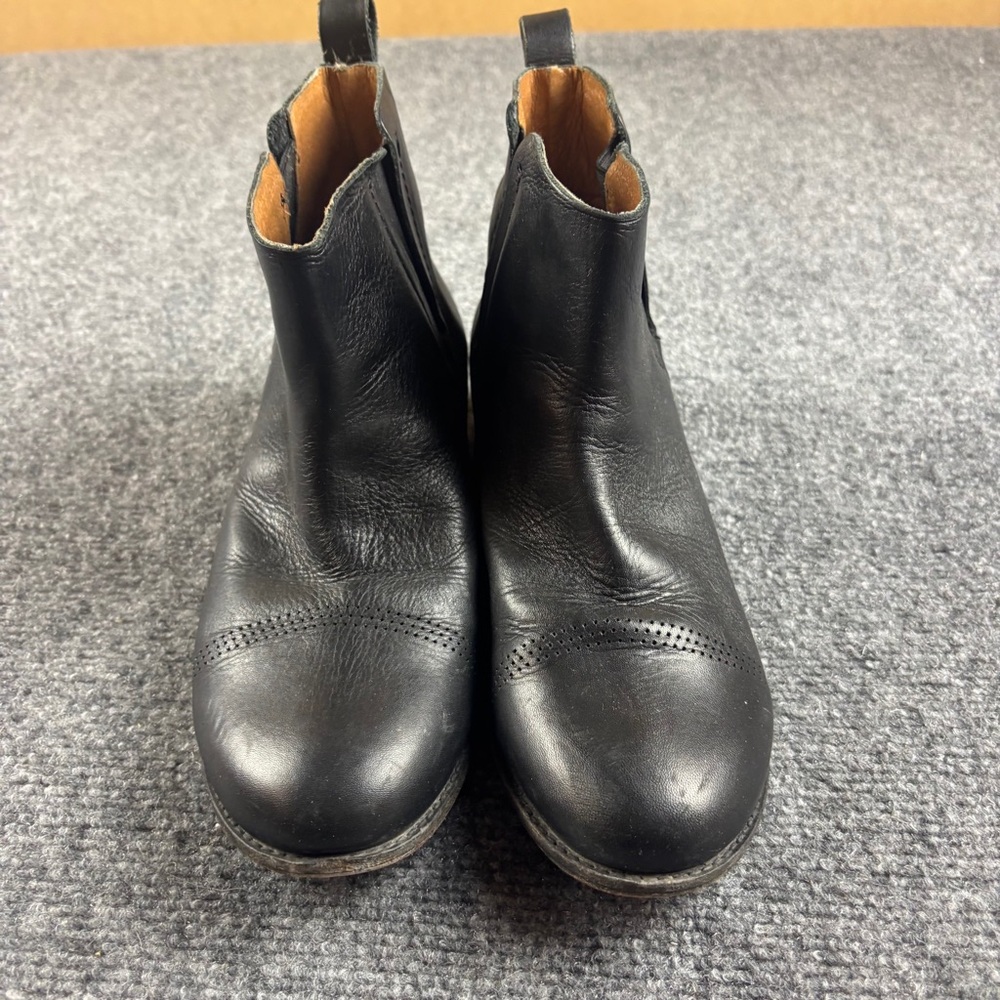 OLUKAI Women’s Black Leather Malie Booties Size: 8 - Picture 5 of 10